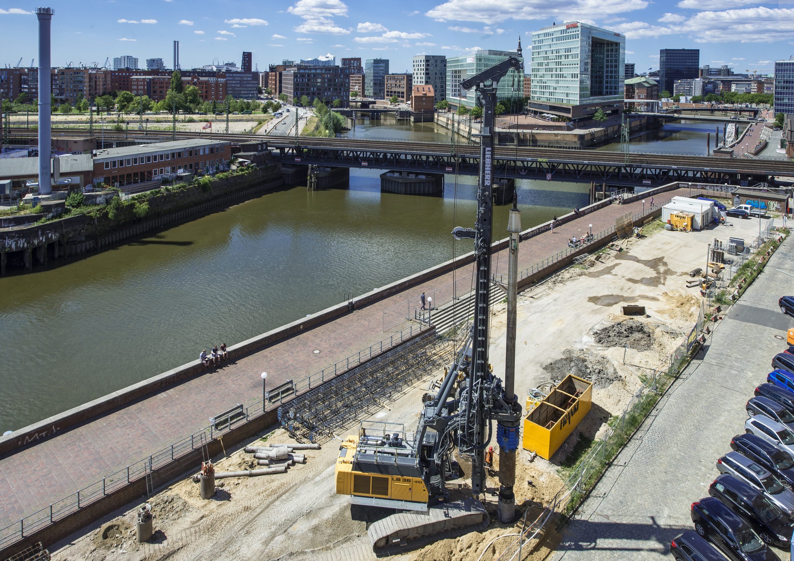 Hammerbrooklyn: Baubeginn am Stadtdeich in Hamburg